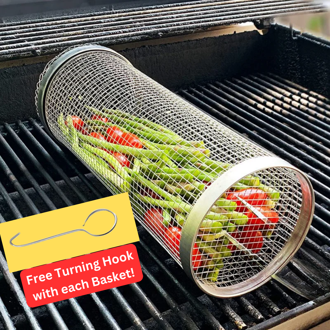 2024 BBQ SpinMaster™ Grill Basket